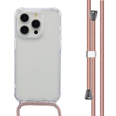 imoshion Backcover met koord Apple iPhone 15 Pro - Rose Gold