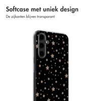 imoshion Design hoesje Samsung Galaxy A14 (5G/4G) - Stars Beige Reverse