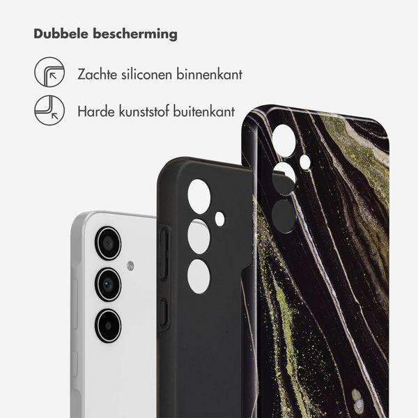 Selencia Vivid Backcover Samsung Galaxy A35 - Chic Marble