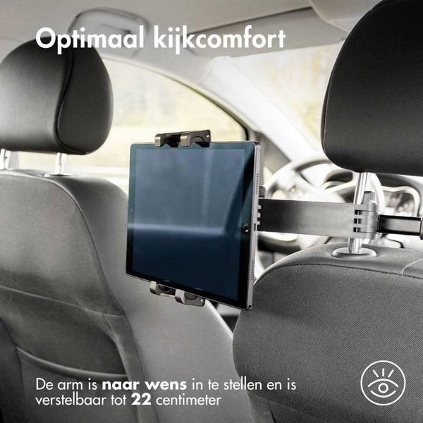 imoshion Hoofdsteun auto tablethouder met verstelbare arm