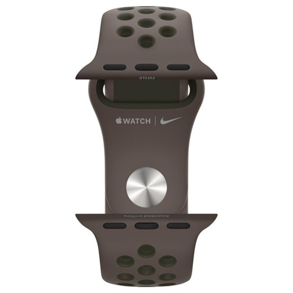 Apple Nike Sport Band Apple Watch Series 1 t/m 9 / SE (38/40/41 mm) | Series 10 / 11 (42 mm) - Cargo Khaki