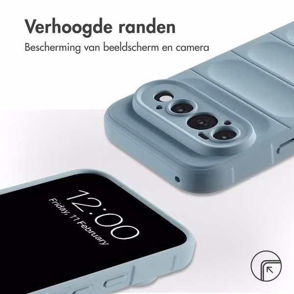 imoshion EasyGrip Backcover Google Pixel 11 Pro - Lichtblauw