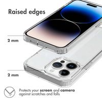 Accezz Xtreme Impact Back Cover Apple iPhone 15 Pro Max - Transparent
