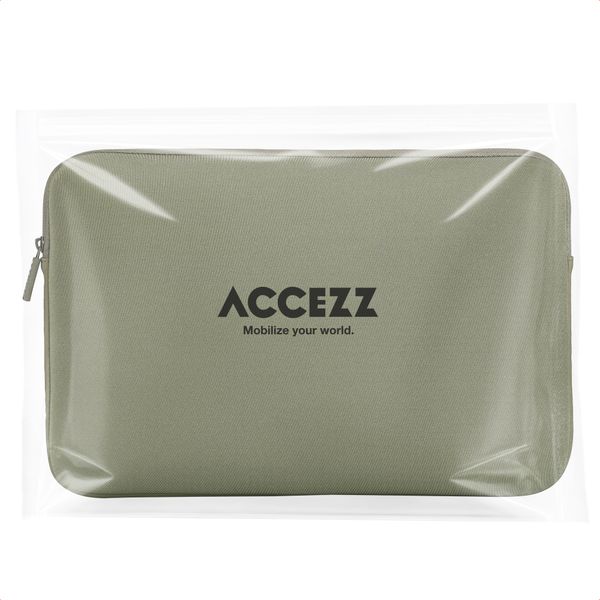 Accezz Basis Laptop hoes 13-14 inch - Laptopsleeve - Groen
