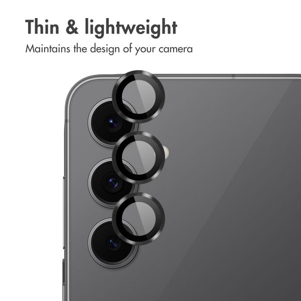 imoshion Camera Protector Glass 2-pack Samsung Galaxy S25 FE - Black