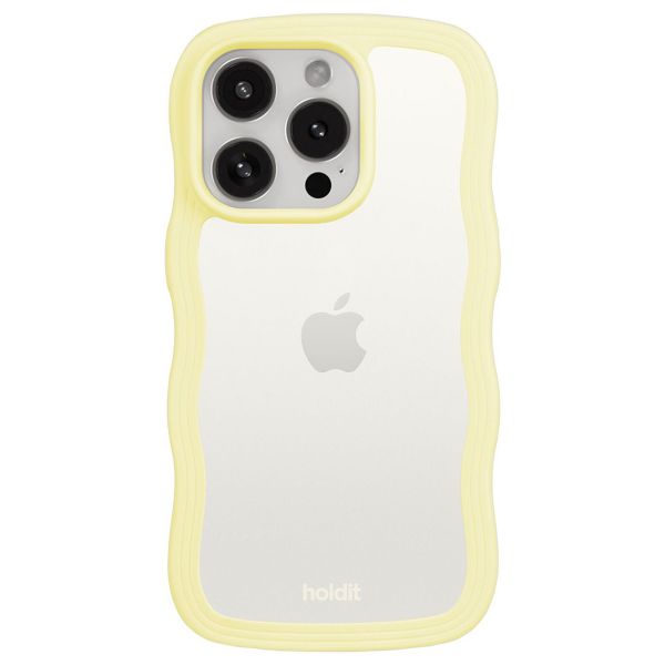 Holdit Wavy Case iPhone 15 Pro Max - Lemonade