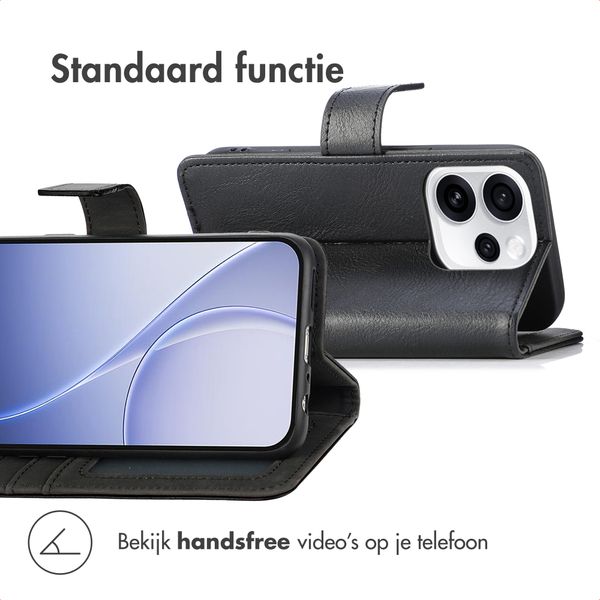 imoshion Luxe Bookcase Oppo Reno15 Pro (5G) - Zwart
