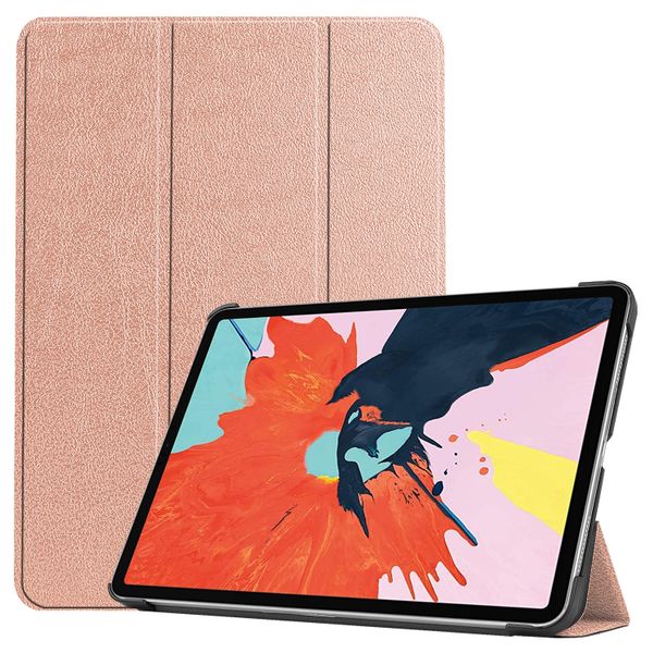 imoshion Trifold Bookcase iPad Air 11 inch (2024) M2 / Air 5 (2022) / Air 4 (2020) - Rosé Goud