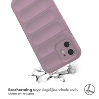 imoshion EasyGrip Backcover iPhone 12 - Paars