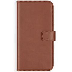 Selencia Echt Leren Bookcase iPhone 11 Pro - Lichtbruin