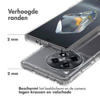 Accezz Xtreme Impact Backcover OnePlus 12R - Transparant