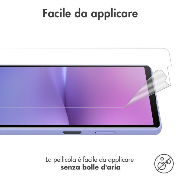 imoshion Screenprotector Folie 3 pack Sony Xperia 10 V
