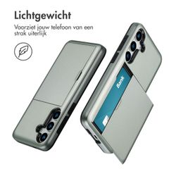 imoshion Backcover met pasjeshouder Samsung Galaxy S25 Plus - Groen