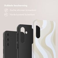 Selencia Vivid Backcover Samsung Galaxy A55 - Desert Waves Beige