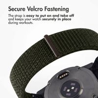 imoshion QuickFit® Nylon Band - Garmin 20 mm Connector - Size L/XL - Green