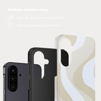 Selencia Vivid Backcover Samsung Galaxy A57 (5G) - Desert Waves Beige