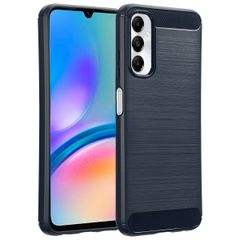 imoshion Brushed Backcover Samsung Galaxy A05s - Donkerblauw