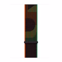 Apple Sport Loop band Apple Watch Series 1 - 9 / SE (38/40/41 mm) | Series 10 / 11 (42 mm) - Black Unity