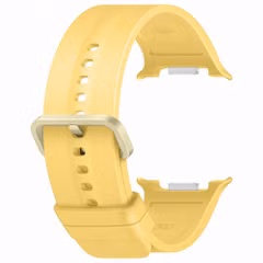 Samsung Originele Sport Band Samsung Galaxy Watch 9 (40/44mm) / Watch 8 (40/44mm) / Classic (46mm) - Maat M/L - Geel