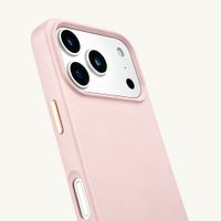 Selencia Rivièra MagSafe Backcover met afneembare haakjes Apple iPhone 17 Pro - Sorbet Pink
