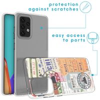 imoshion Design hoesje Samsung Galaxy A52(s) (5G/4G) - Reizen - Multicolor