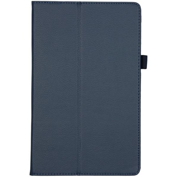 Effen Bookcase Lenovo Tab M10 Plus - Donkerblauw