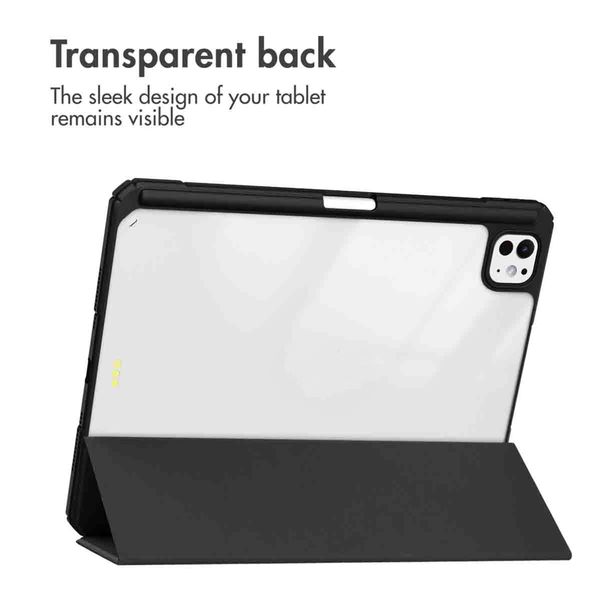 imoshion Trifold Hard Case Book Cover Apple iPad Pro 13 (2025) M5 / (2024) M4 - Black