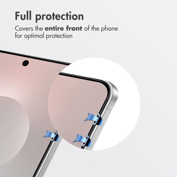 Accezz Tempered Glass Screen Protector + Applicator Samsung Galaxy S25 Edge