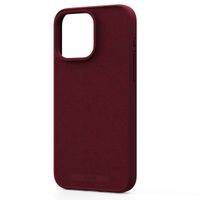 Njorð Collections Suède Comfort+ Case MagSafe iPhone 15 Pro Max - Red