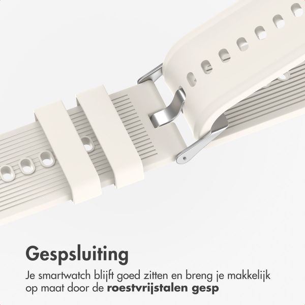 imoshion Siliconen bandje voor de OnePlus Watch 3 / 2 / 2R / Oppo Watch X2 / X - Beige