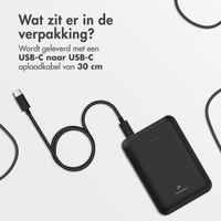 imoshion Compact Powerbank 10.000 mAh - Zwart