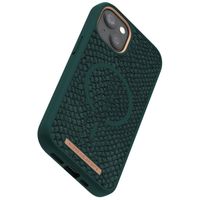 Njorð Collections Salmon Leather MagSafe Case iPhone 13 - Dark Green