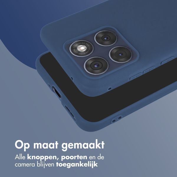 imoshion Color Backcover Motorola Edge 70 Fusion - Donkerblauw