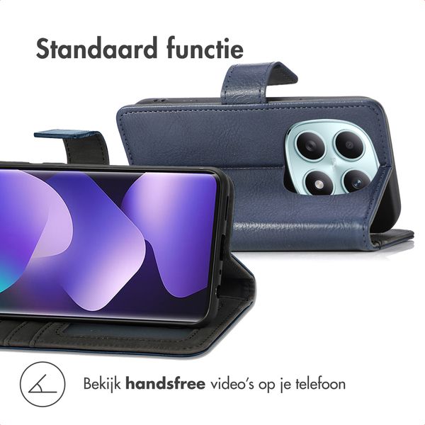 imoshion Luxe Bookcase Xiaomi Redmi Note 15 (5G) - Donkerblauw