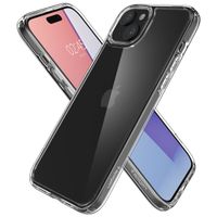Spigen Ultra Hybrid Backcover Apple iPhone 15 - Crystal Clear