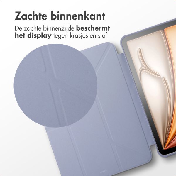 imoshion Origami Bookcase iPad Pro 13 (2024) M4 - Lavender