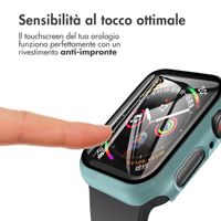 imoshion Full Cover Hardcase Apple Watch 7 / 8 / 9 - 41 mm - Donkergroen