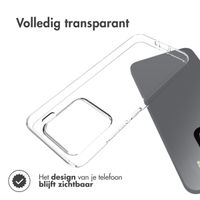 Accezz Clear Backcover Xiaomi 15 - Transparant