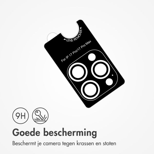 imoshion 2 Pack Camera lens protector Apple iPhone 17 Pro / 17 Pro Max - Transparant
