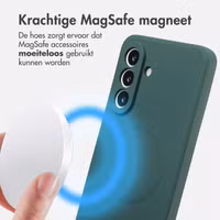 imoshion Color Backcover met MagSafe Samsung Galaxy A56 - Donkergroen