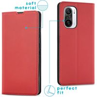 imoshion Slim Folio Bookcase Xiaomi Poco F3 - Rood