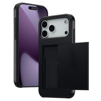 imoshion Backcover met pasjeshouder Apple iPhone 17 Pro Max - Zwart