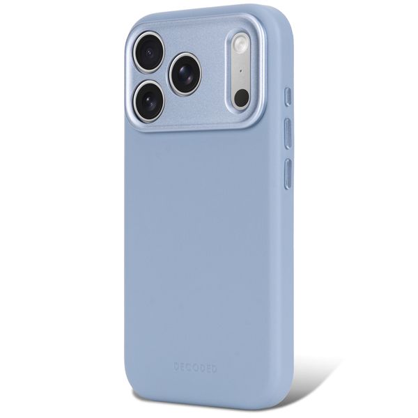 Decoded Leather Backcover MagSafe Apple iPhone 18 Pro / 17 Pro - Sky Blue