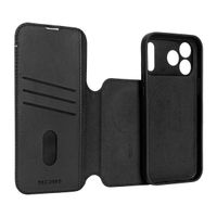 Decoded 2 in 1 Leather Detachable Wallet MagSafe Apple iPhone 17 Pro Max - Zwart
