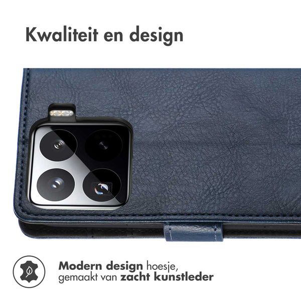 imoshion Luxe Bookcase Xiaomi 15 - Donkerblauw