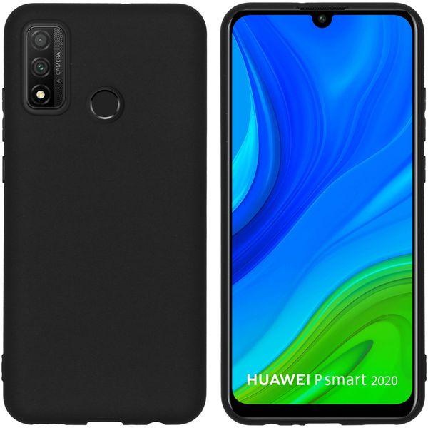 imoshion Color Backcover Huawei P Smart (2020) - Zwart