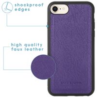 imoshion Luxe Portemonnee iPhone SE (2022 / 2020) 8 / 7 - Paars