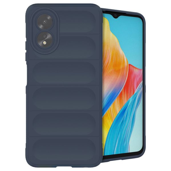 imoshion EasyGrip Backcover Oppo A18 / Oppo A38 - Donkerblauw