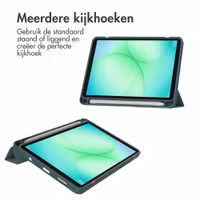 imoshion Trifold Hardcase Bookcase Samsung Galaxy Tab A11 Plus - Groen