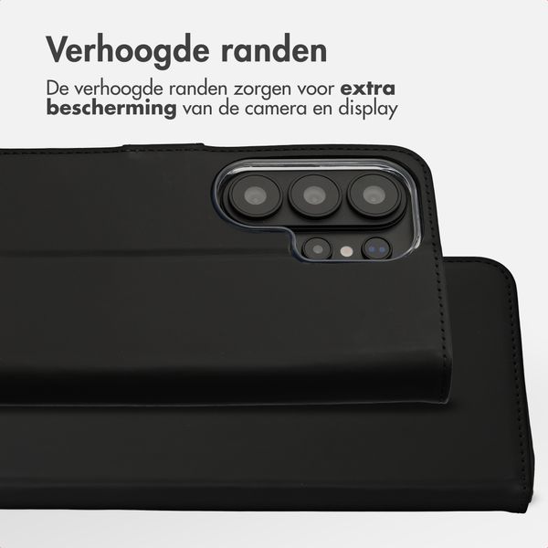 Accezz Wallet Softcase Bookcase Samsung Galaxy S26 Ultra - Zwart